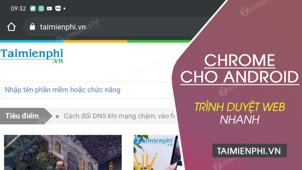 download chrome cho android