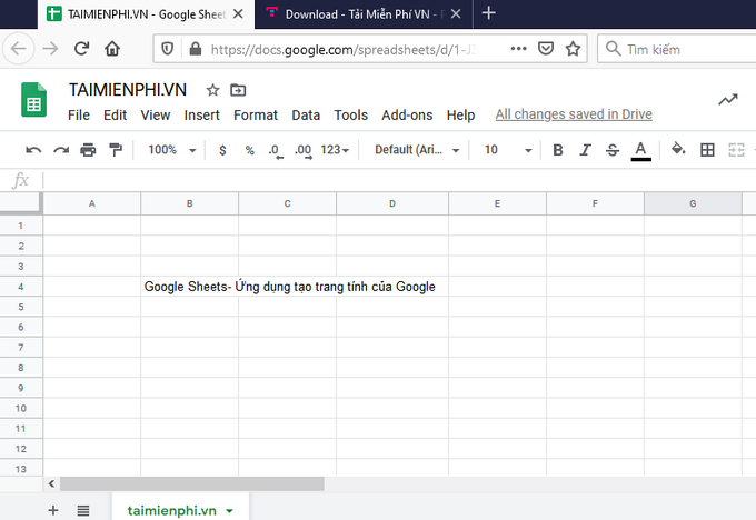 download google sheets