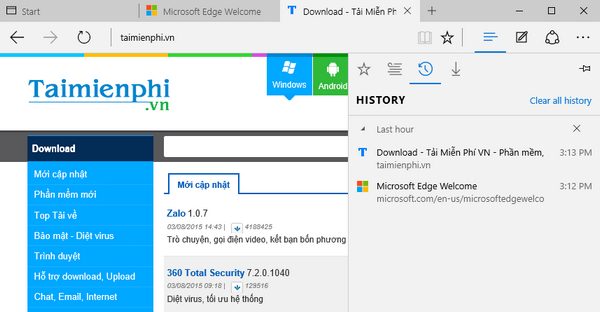 tai microsoft edge