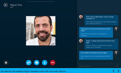 Dịch ngôn ngữ khi gọi điện trên Skype dich ngon ngu khi goi dien tren skype