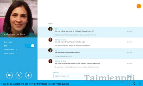 Dịch văn bản khi chat trên skype dich van ban khi chat tren skype
