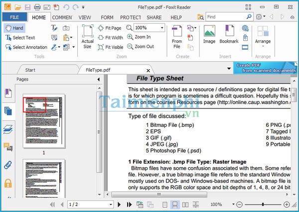 Foxit Reader mới nhất 2014 Full - Phần mềm đọc file PDF