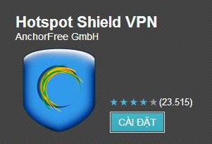 cach vao facebook bang hotspot shield, tao tai khoan facebook