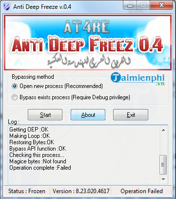anti deep freez 2000xp