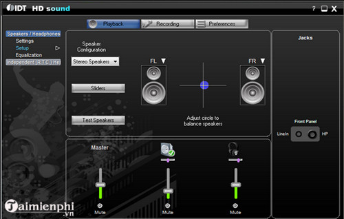 Idt 92hd73c1 audio driver windows 10