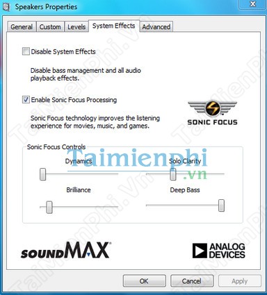 soundmax audio esp
