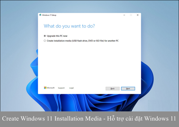 create windows 11 installation media