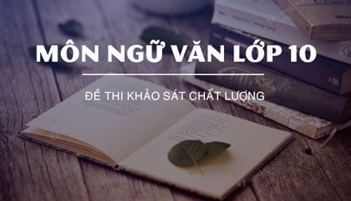 de thi khao sat chat luong mon ngu van lop 10