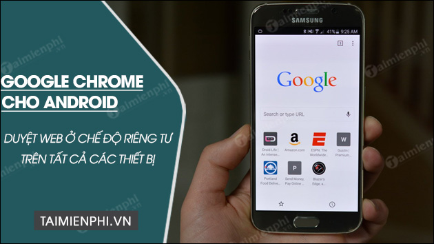 tai google chrome cho android