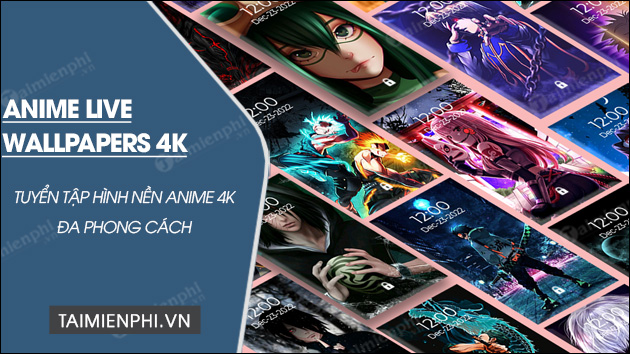 download anime live wallpapers 4k