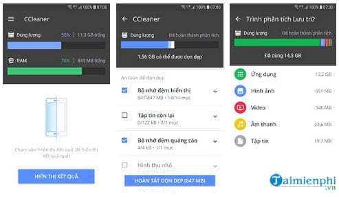 ccleaner cho android
