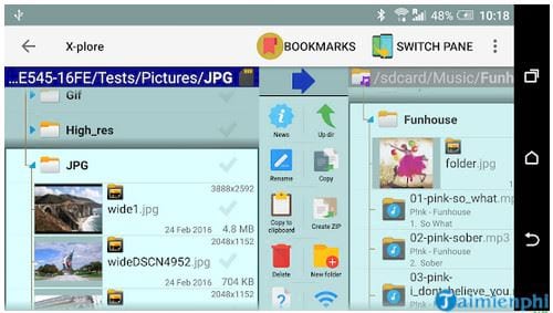 x plore file manager