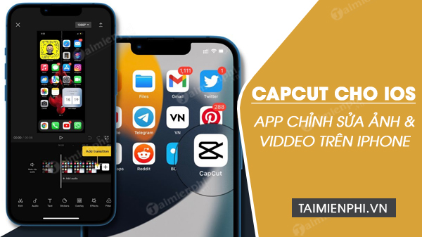 download capcut cho ios