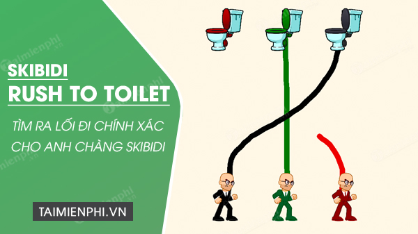 download skibidi rush to toilet