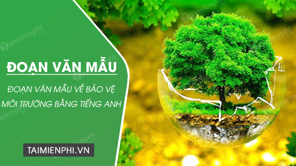 tai doan van tieng anh ve bao ve moi truong