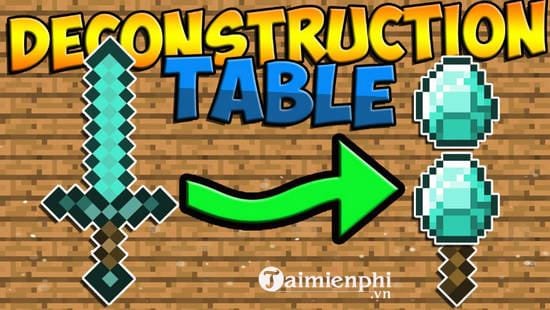 deconstruction table mod