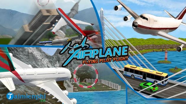 flying plane flight simulator 3d