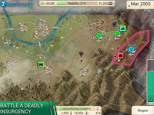 Tải Rebel Inc game mô phỏng chiến thuật cho Android, iPhone -taimienph