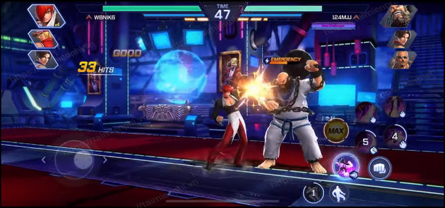 Tải game The King of Fighters Arena - Code game The King of Fighters A