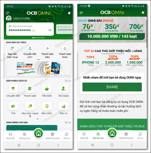 Tải app OCB OMNI - Ứng dụng ngân hàng OCB OMNI miễn phí trên Android,