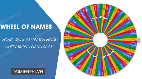 tải wheel of names