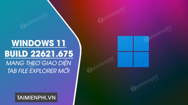 tai Windows 11 build 22621.675