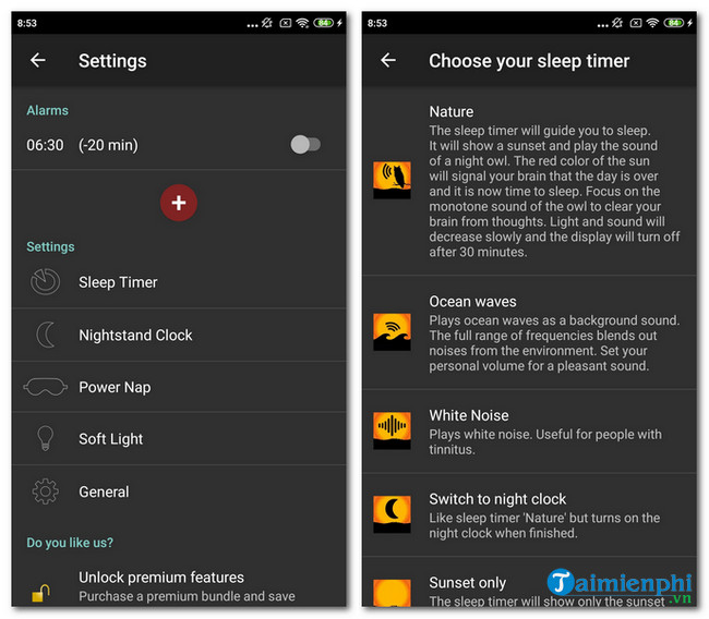 Download Gentle Wakeup Pro Ứng dụng báo thức trên điện thoại taimie