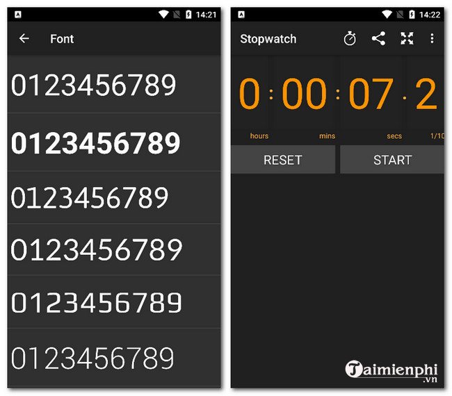 Tải Stopwatch and Timer Ứng dụng bấm giờ và hẹn giờ chính xác taimie
