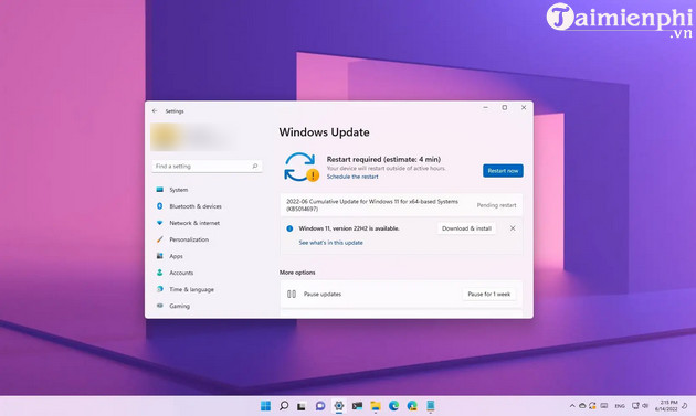 Download Win 11 Kb5014697 Bản Update Windows 11 Mới Nhất Taimienphi
