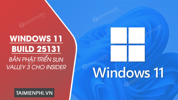 Windows 11 build 25131