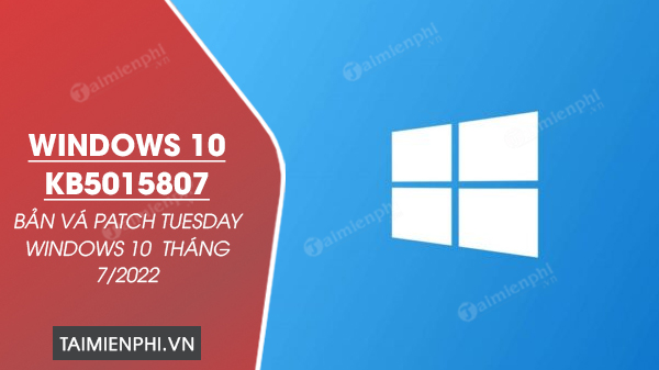 Windows 10 KB5015807