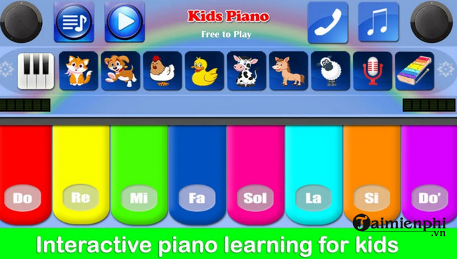 kids piano free