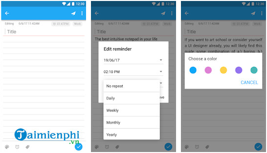 Download Notepad cho Android 1.11.0 - Ghi chú, chỉnh sửa và quản lý gh