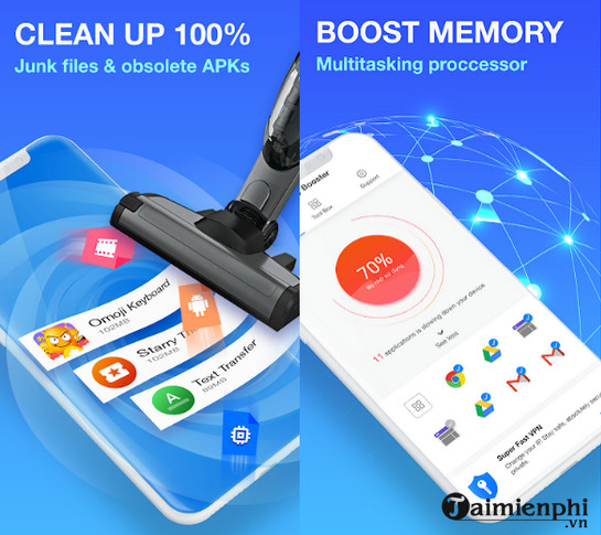 memory booster and cleaner