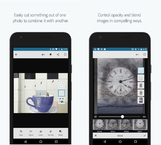 Download Adobe Photoshop Mix Cho Android - Trình cắt dán, tạo ảnh ghép