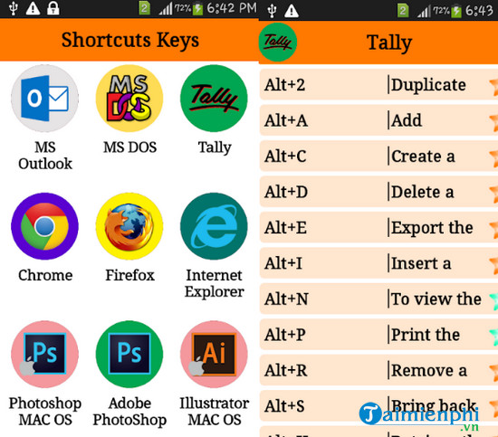 computer shortcut keys
