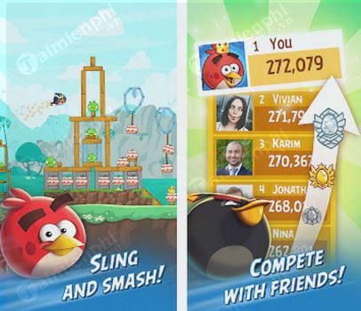 angry birds friends