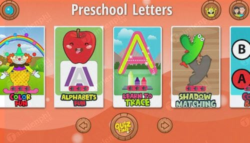 kids preschool learn letters