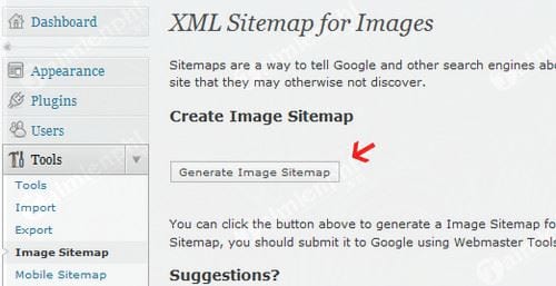 google xml sitemap for images