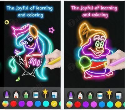 learn to draw glow cartoon