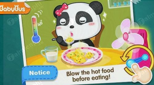 baby panda home safety