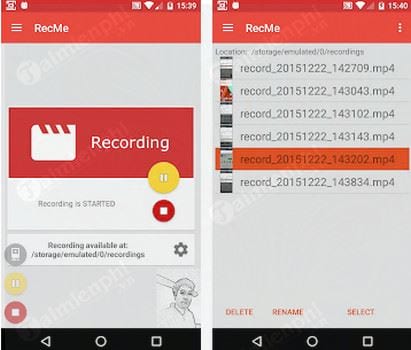 recme free screen recorder