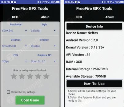 gfx tool free fire booster