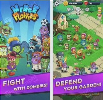 merge flowers vs zombies