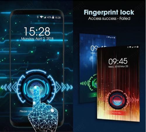 lock screen fingerprint