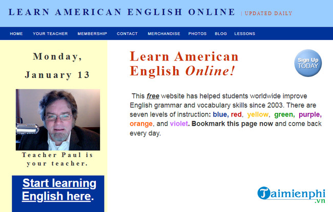 learn american english online