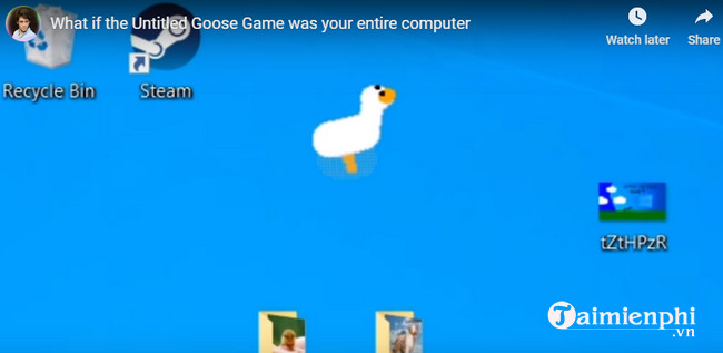 desktop goose