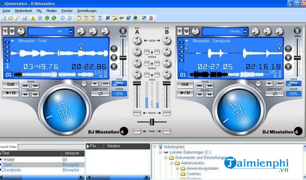 dj mixstation