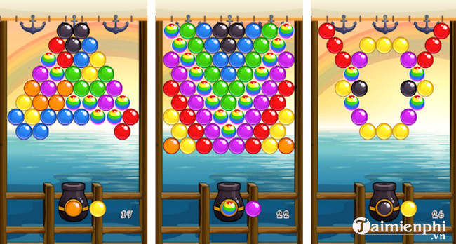 pirates bubble shooter