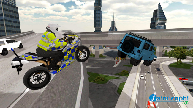 police motorbike simulator 3d